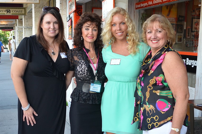 Nicole Brickhouse, Victoria Jacobson, Adrian Griffin and Chris Lynch