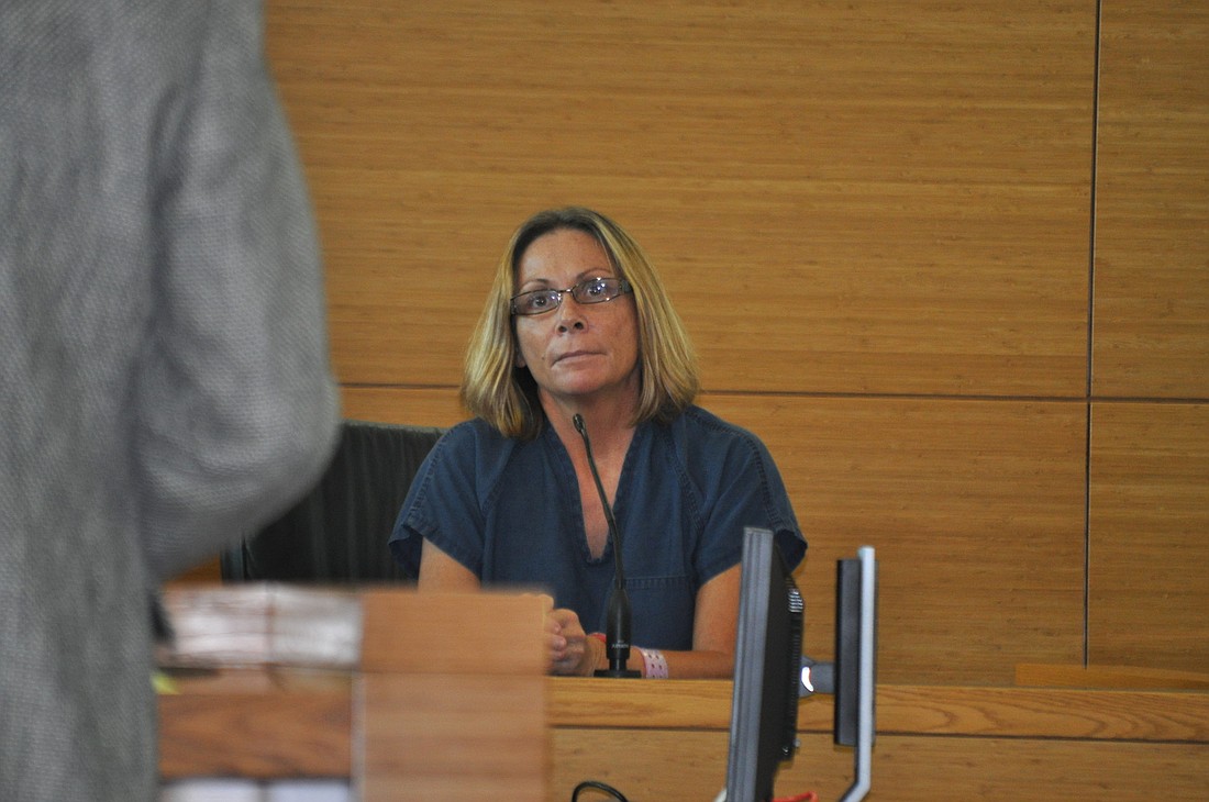 Judy Paul testified on her behalf Friday, Sept. 13, at a sentencing hearing at the Manatee County Judicial Center.