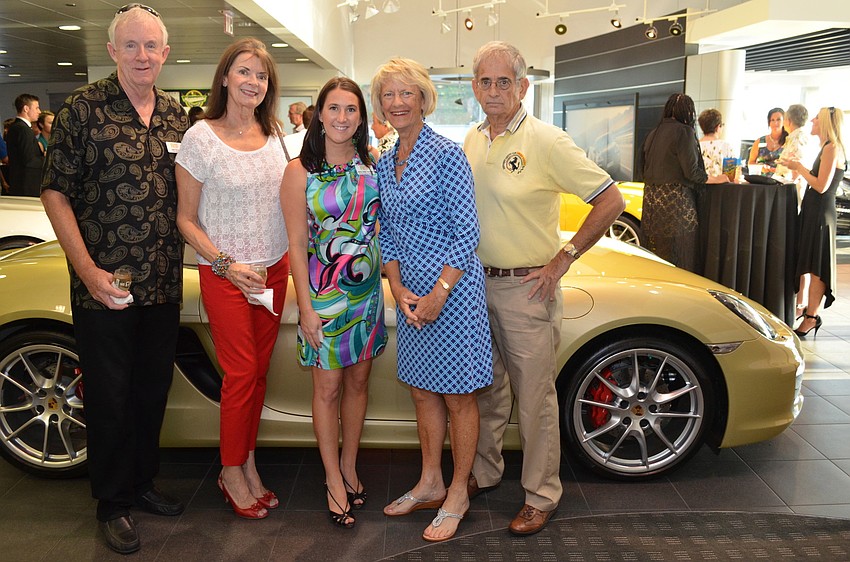 Dave and Kate Shaver with Jenny Alday Townsend, Susie Klingeman and Tom Luciani