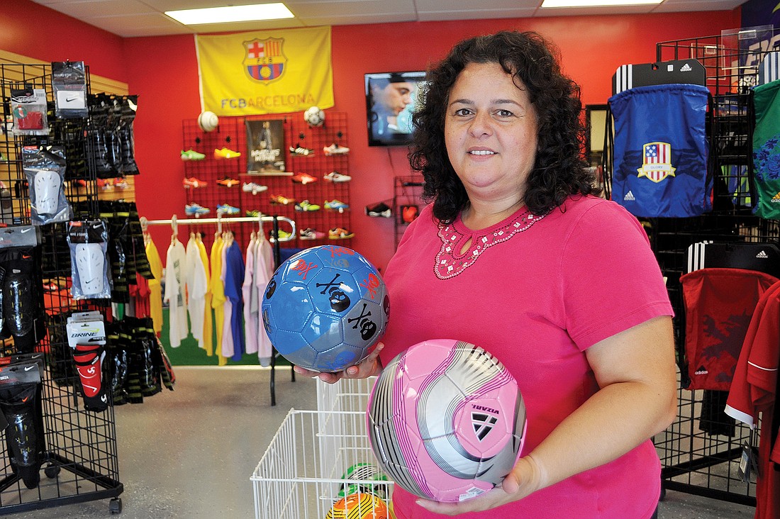 Jackie Colacci, the ultimate soccer mom, opened a store dedicated to her familyÃ¢â‚¬â„¢s favorite sport.