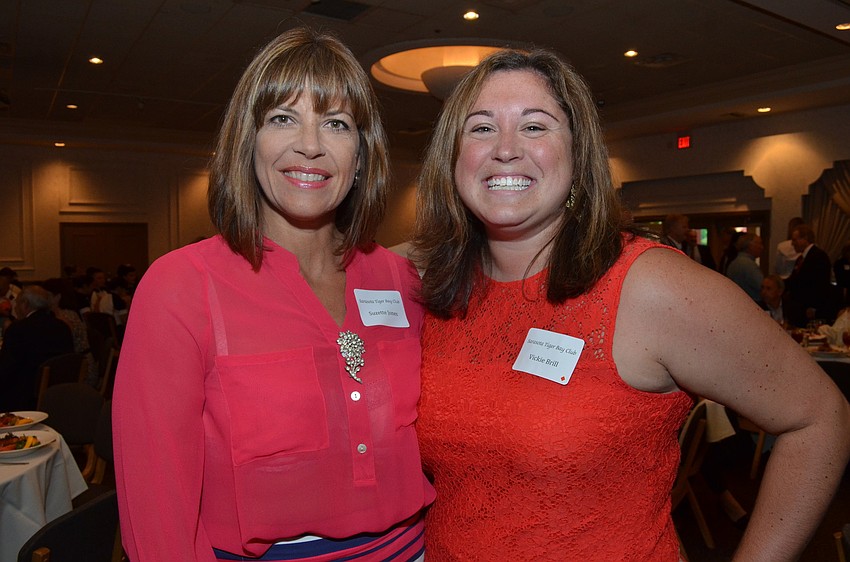 Suzette Jones of BIG and Vickie Brill of Senator Bill Galvanoâ€™s office