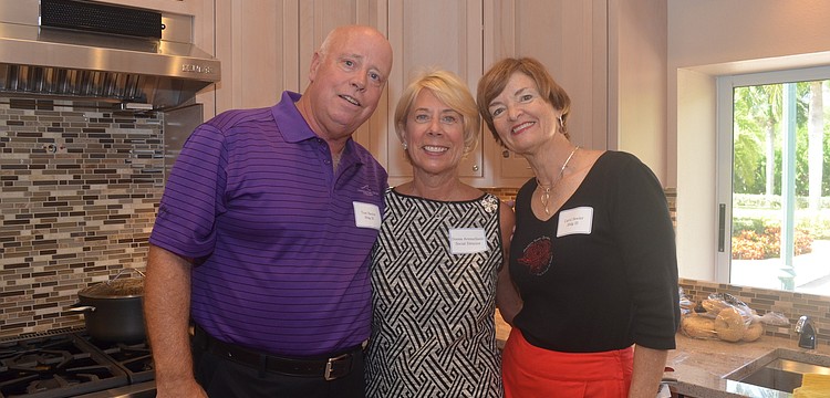 Tom Beeler, Donna Arenschield and Tomâ€™s wife Carol