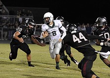 Lakewood Ranch quarterback Chad Rex rushed for 98 yards and two touchdowns to lead the Mustangs to a 42-31 victory over rival Braden River Sept. 20.