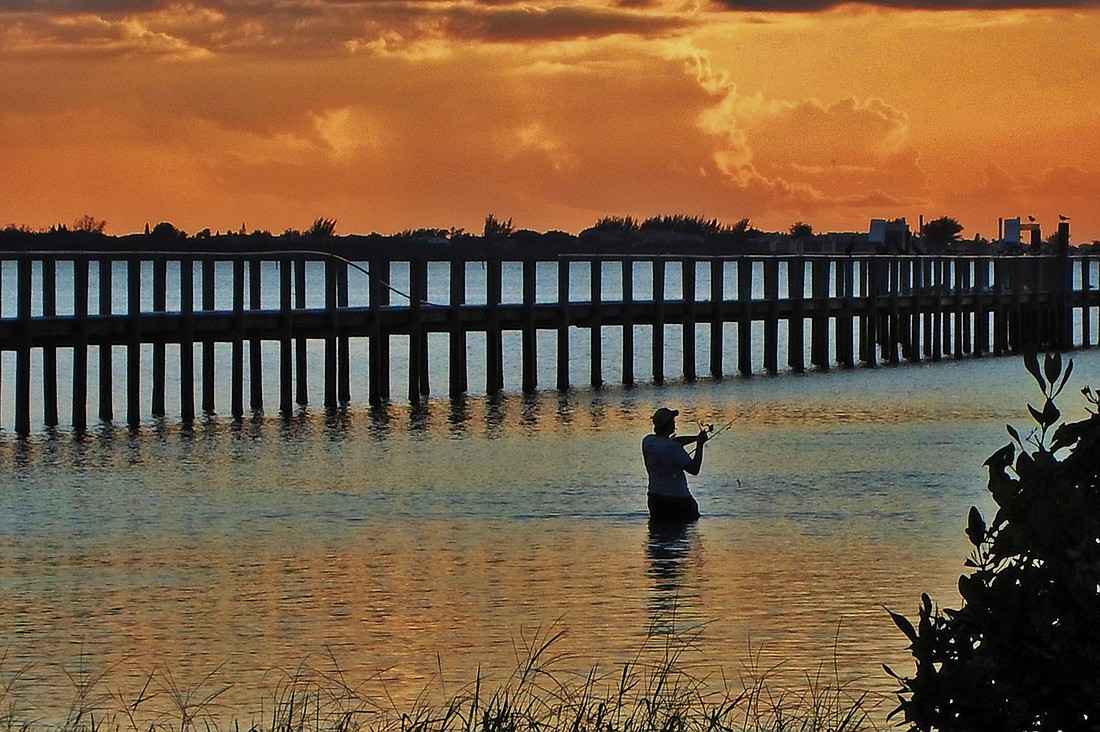 Doreen Steinhauser submitted this sunset photo, taken at Palma Sola Bay in Bradenton