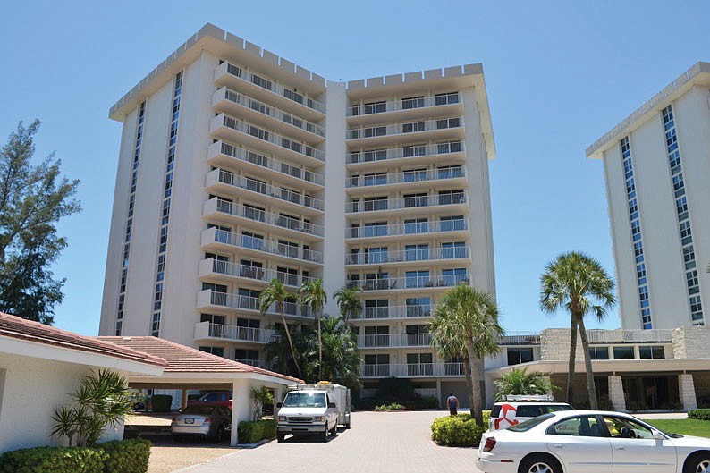 Units 115-N and 116-N at 2301 Gulf of Mexico Drive have three bedrooms, three and one-half baths and 2,470 square feet of living area. It sold for $1.15 million. File photo.