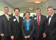 Panelists Dan Lobeck, Casey Colburn, Lourdes Ramirez, Jody Hudgins and moderator Matt Walsh