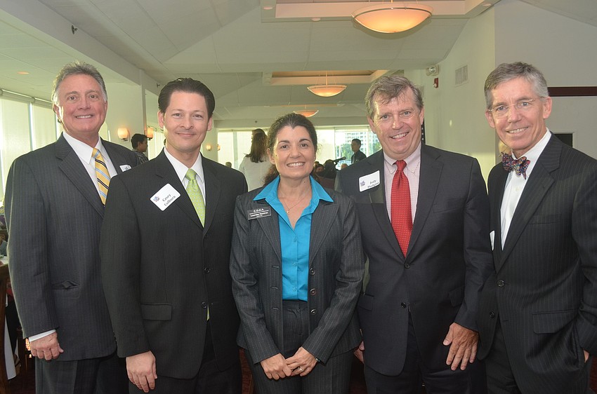 Panelists Dan Lobeck, Casey Colburn, Lourdes Ramirez, Jody Hudgins and moderator Matt Walsh
