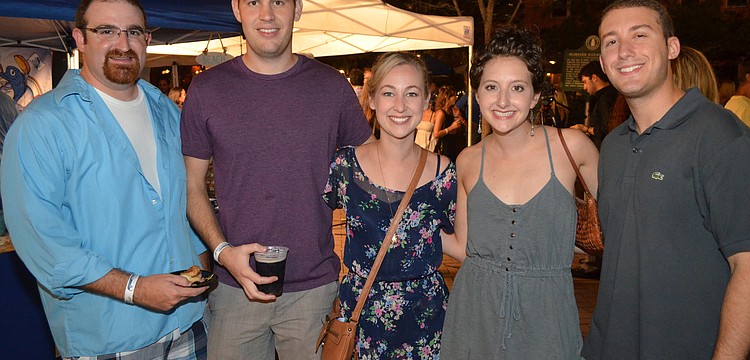 Josh Wertheim, Daniel Tullidge, Amanda Smith, Sasha Fields and Brian Goodrich