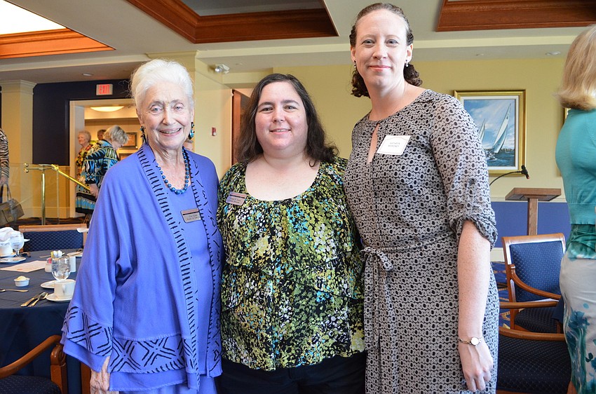 Eva Slane, Lauryn Sasso and Kathryn Moroney