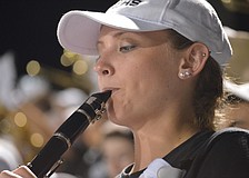 Amy Bulfin, 16, plays Thrift Shop by Macklemore on the clarinet.