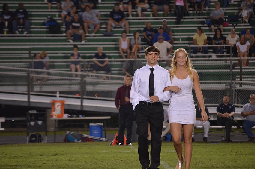 Sophomores Luke Hooeingarner and Shelby Jackson
