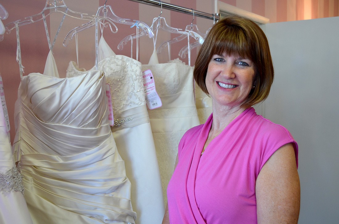 Karen DeRitter at Brides Against Breast Cancer