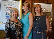 Chairwoman Marie Avery with committee members Shawna Hickscranston and JoAnn Strutt