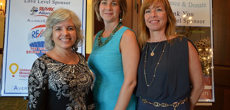 Chairwoman Marie Avery with committee members Shawna Hickscranston and JoAnn Strutt