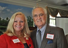 Club President Phyllis Black with husband, and club Vice President, Jack