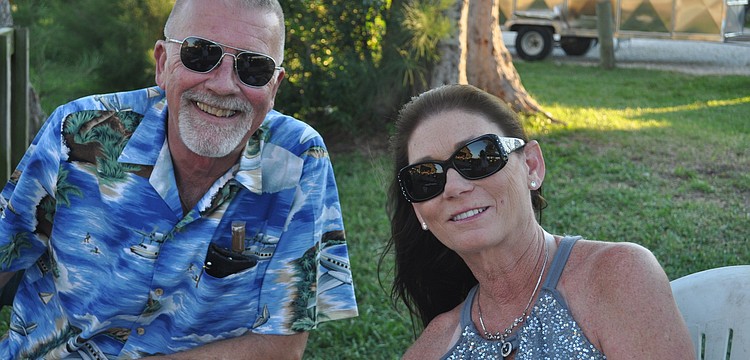 Alesia and Roy Collins from North Port