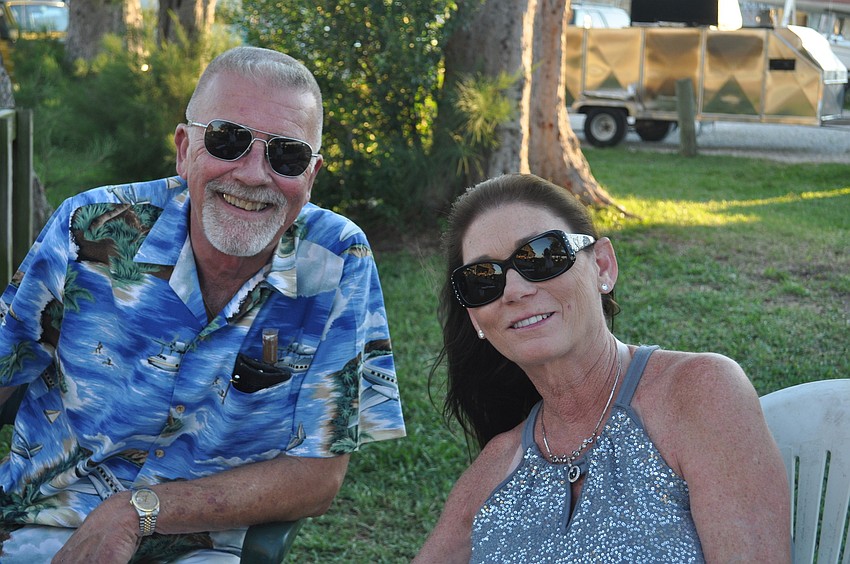 Alesia and Roy Collins from North Port