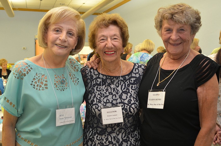 Rose Tomason, Eleanor Carnese and Gladys Henry