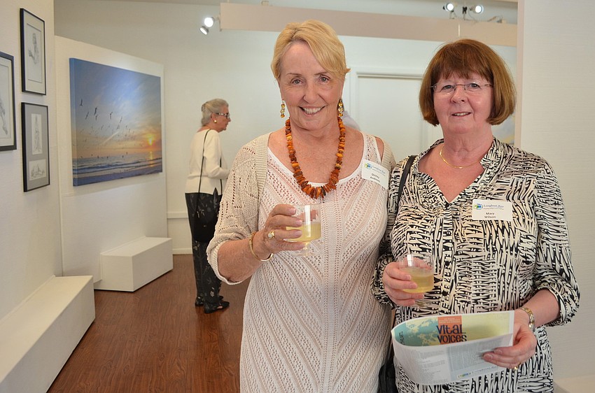 Shirley Andrews and Mary Wilson