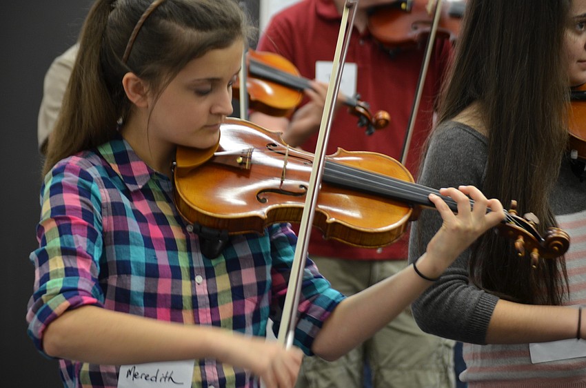 Meredith Priester, 14, attends Southeast High School