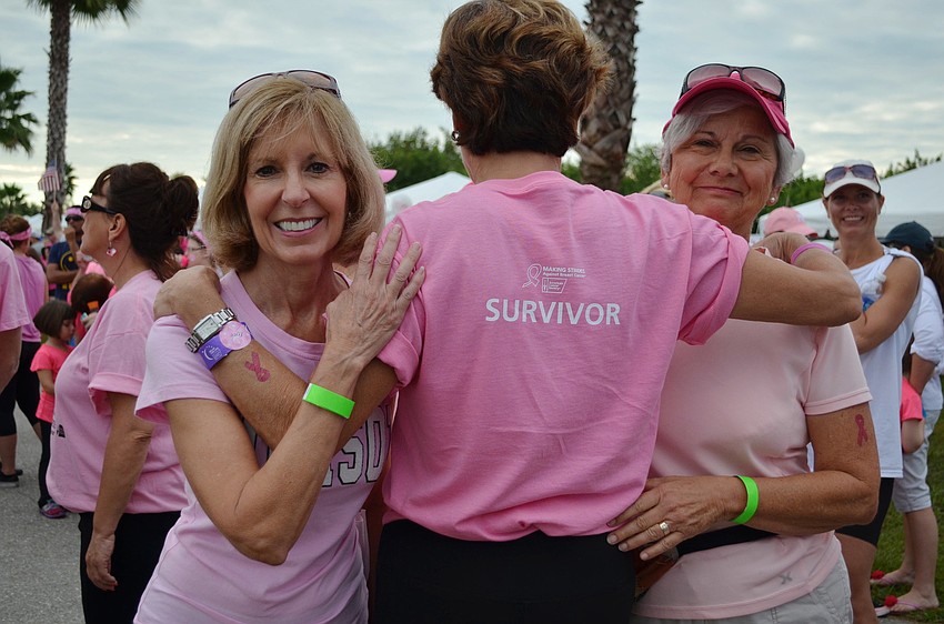 Charisse May, Joann Hutchinson and Sara Kasten