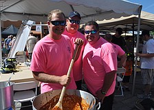Patrick O'Connor, Matt Strube and Mike D'Angelo from Boca Grande said their secret ingredient was island love.
