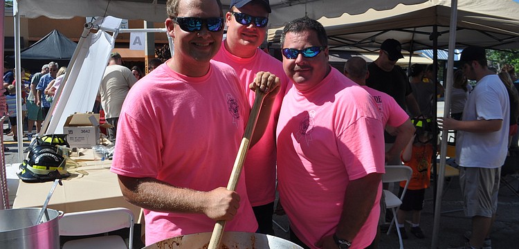 Patrick O'Connor, Matt Strube and Mike D'Angelo from Boca Grande said their secret ingredient was island love.
