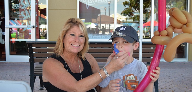 Judy Bjork and Brady Theisen