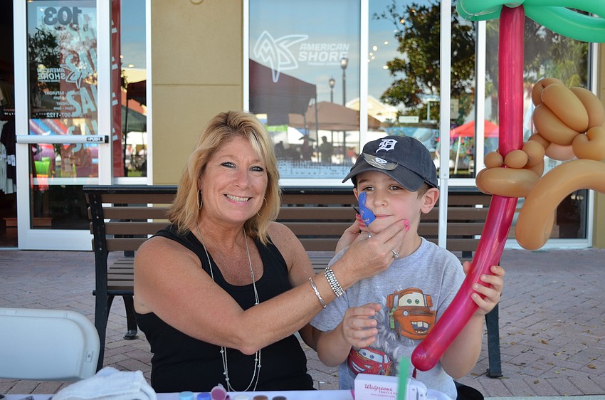 Judy Bjork and Brady Theisen