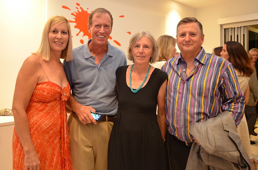 Tre Michel, Gary and Beth Spencer and David Steiner