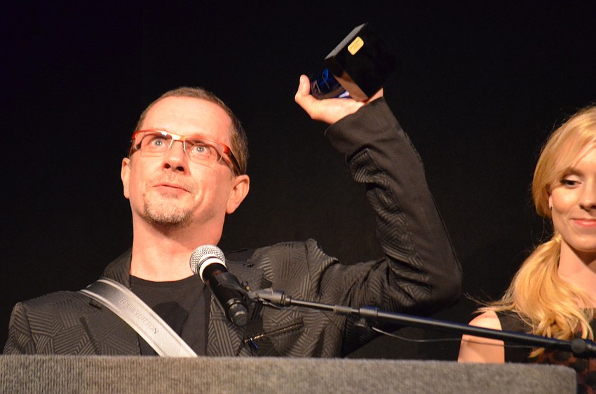 Iain Webb dedicates his 2013 Arts Leadership Award to Ulla Searingâ€™s memory