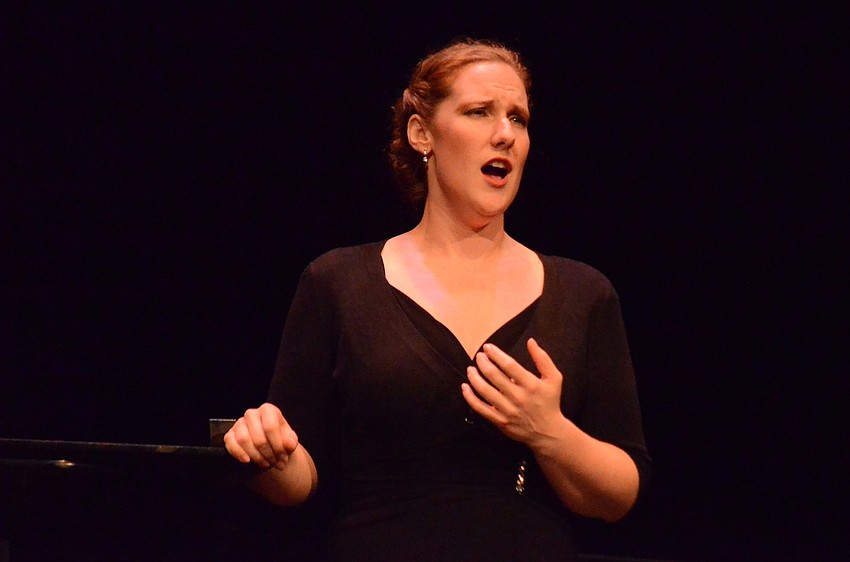 Sarasota Opera's Jennifer Townshend performs Puccini