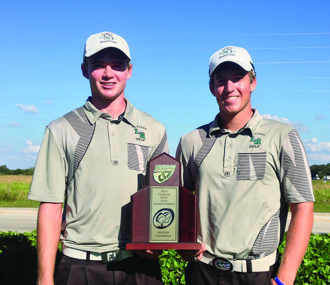 Lakewood Ranch High seniors Danny Walker and Ramsey Touchberry began training together at the Missing Link Golf Academy at Legacy Golf Club when they were 10 years old.
