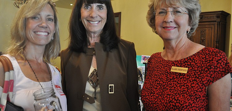 Maradith Meyer, Donna Forsyth and Elaine Steinfurth