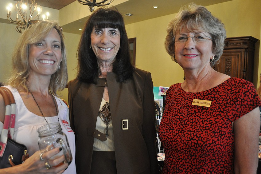 Maradith Meyer, Donna Forsyth and Elaine Steinfurth