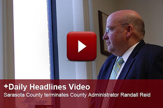 Sarasota County commissioners vote to terminate County Administrator Randall Reid.