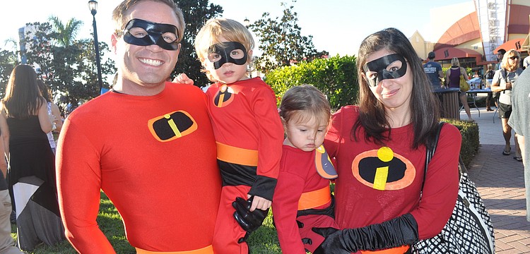 Ryan and Hanako Owen with their children Calvin, 3, and Anna, 1