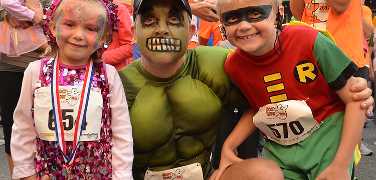 Meg, Mike and Ethan Traeger