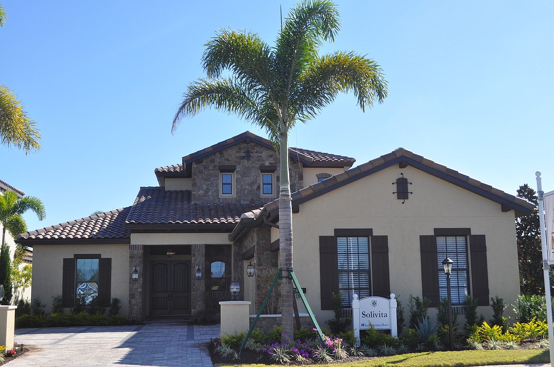 The Solvita model is one of 41 homes featured in this year's tour. Photo by Amanda Sebastiano.
