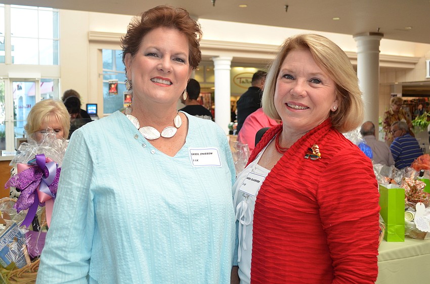 Carol Sparrow and Carol Blackburn