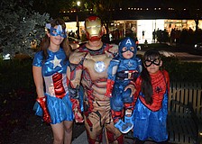Amarilis Abreu, Danuel Calderon, Angel Calderon and Delcy Calderon