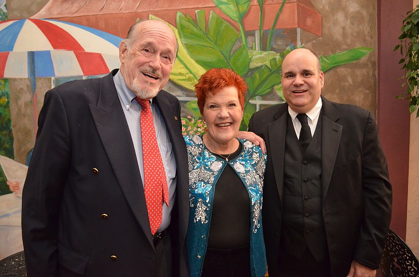 Honoree Tim Minar, Cinda Goeken and honoree Bill Sarazen