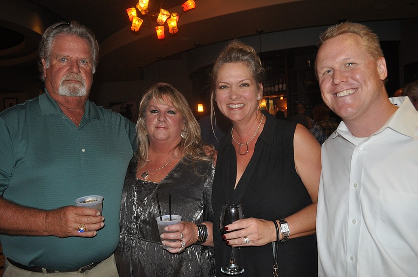 John and Lisa Barnott with Cyndi and Todd Pokrywa