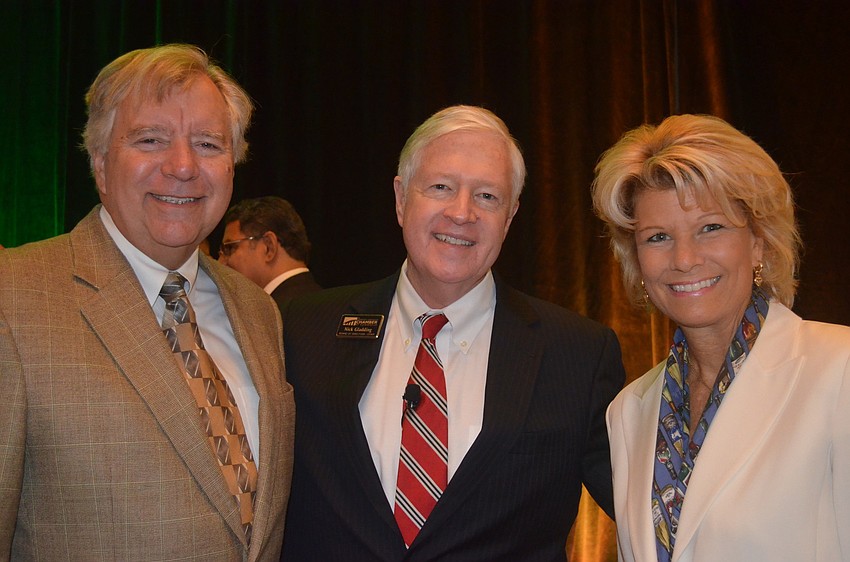 Tim Clarke, Nick Gladding and Katie Moulton