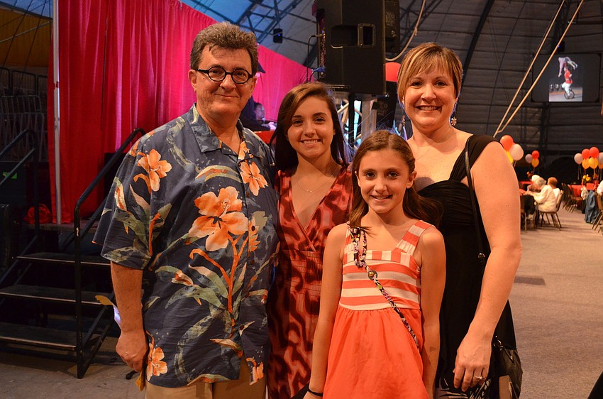 Aaron, Sophie, LIla and Kelly Watkins