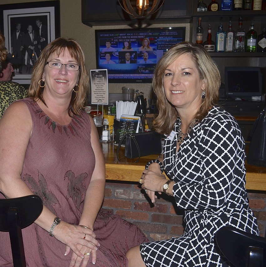 Tonya Merrill and Cherri Kessler have some girl time.