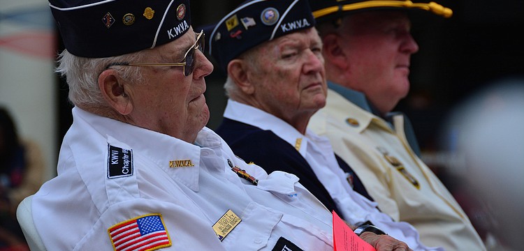 Veterans of all military branches attended the event.