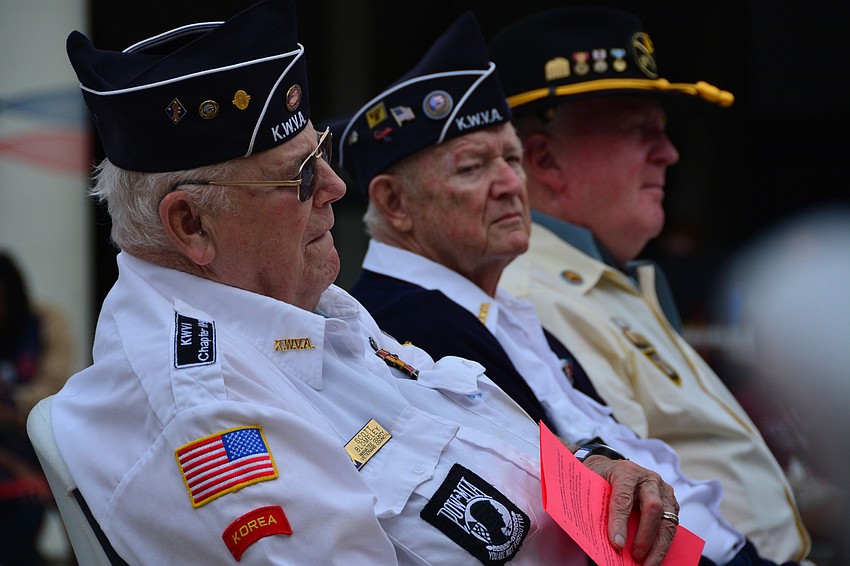 Veterans of all military branches attended the event.