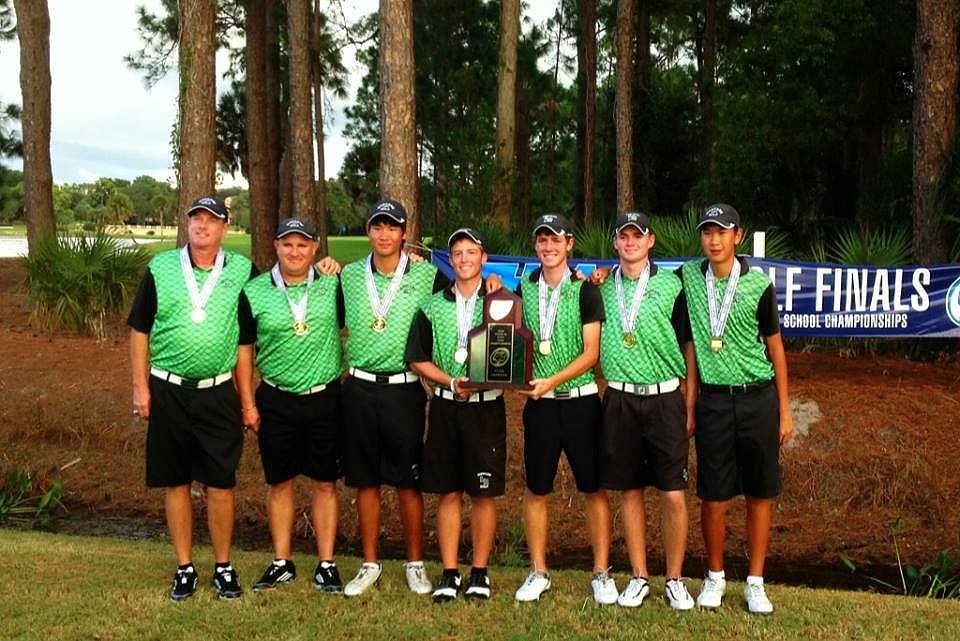 The Lakewood Ranch High boys golf team won its third state title by 15 strokes.