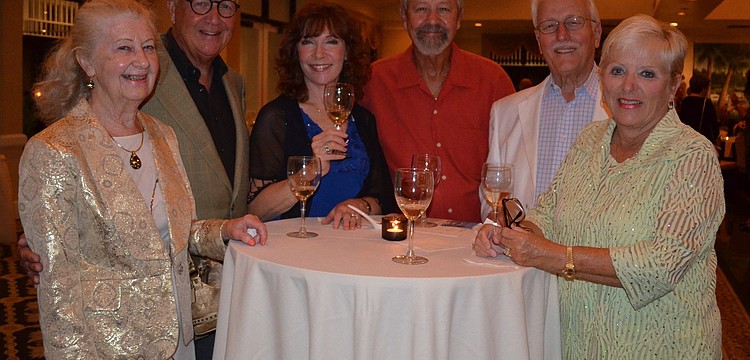 Joyce Wheatland, Alan Wilson, Judy Santry, George Santry, Dennis Wheatland and Neille Wilson